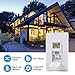DEWENWILS Indoor in Wall Timer Switch for Light, 7 Day, 7 ON/Off Settings, DST RDM Mode, Programmable Digital Switch Timer for Lights, Fans, Motors, Neutral Wire Required, ETL Listed