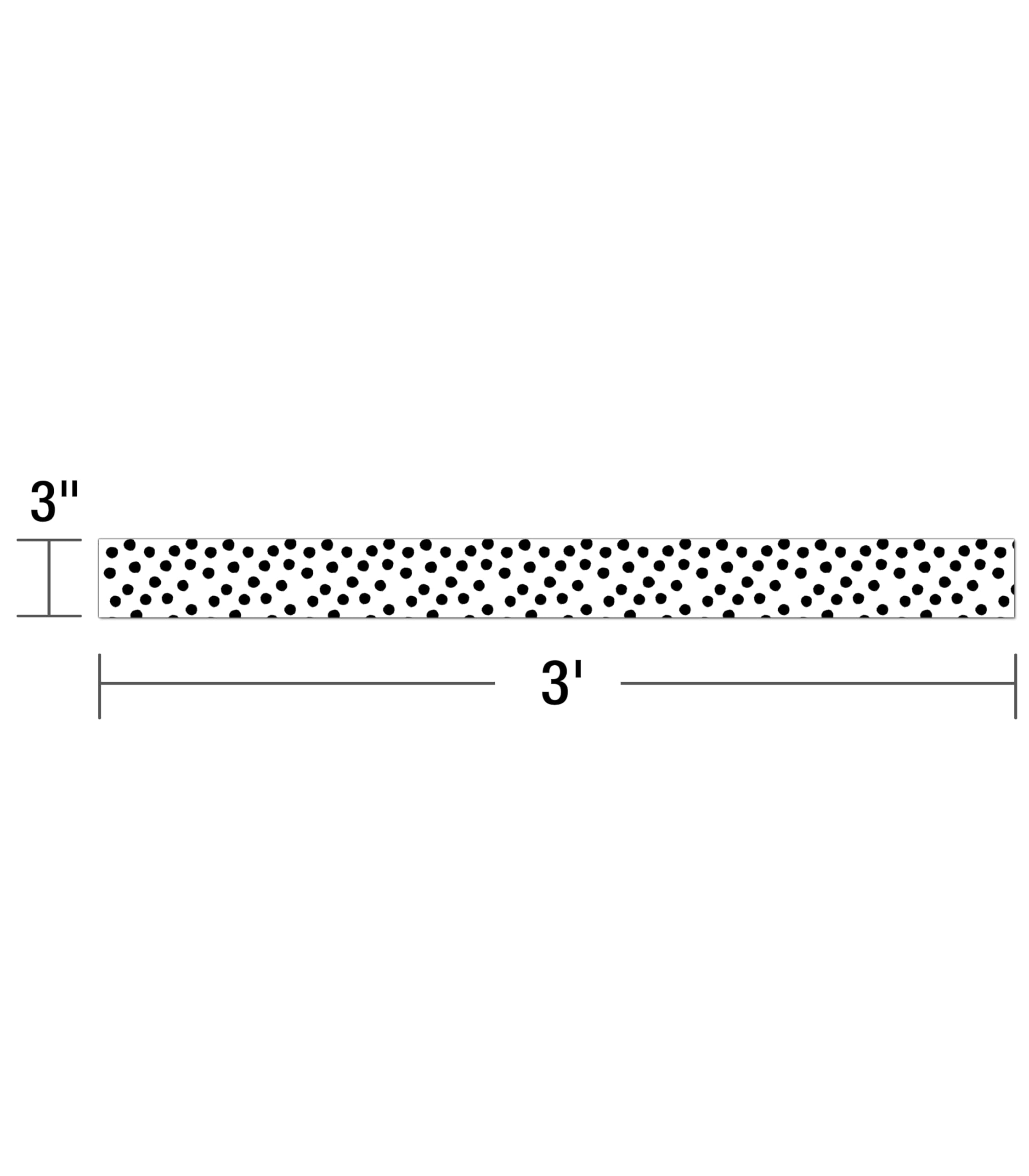 Schoolgirl Style Twinkle Twinkle You're A STAR! Black and White Dot Bulletin Board Borders, 36 Feet of Straight Black and White Classroom Borders for Bulletin Board and Classroom Décor (12 Strips)
