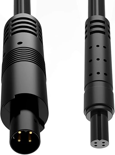 Miniatura 8 de Cable de extensión de 4 pines de 16.5 pies para cámara de visión trasera, cámara de respaldo inversa para grabadora de automóvil (4 pines de 16.5