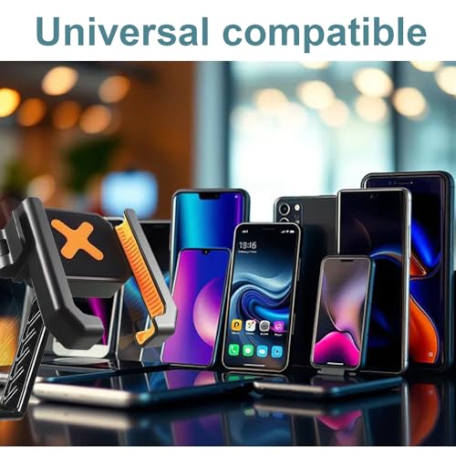 Image of Scooter & Bike Mobile Holder with 360 Adjustable Viewing Angle, Quick Clamp Lock, Anti-Skid Silicone Grip, Shock Resistant Smartphone Mount