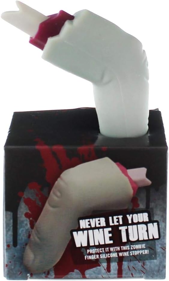 Severed Finger Rubber Wine Stopper