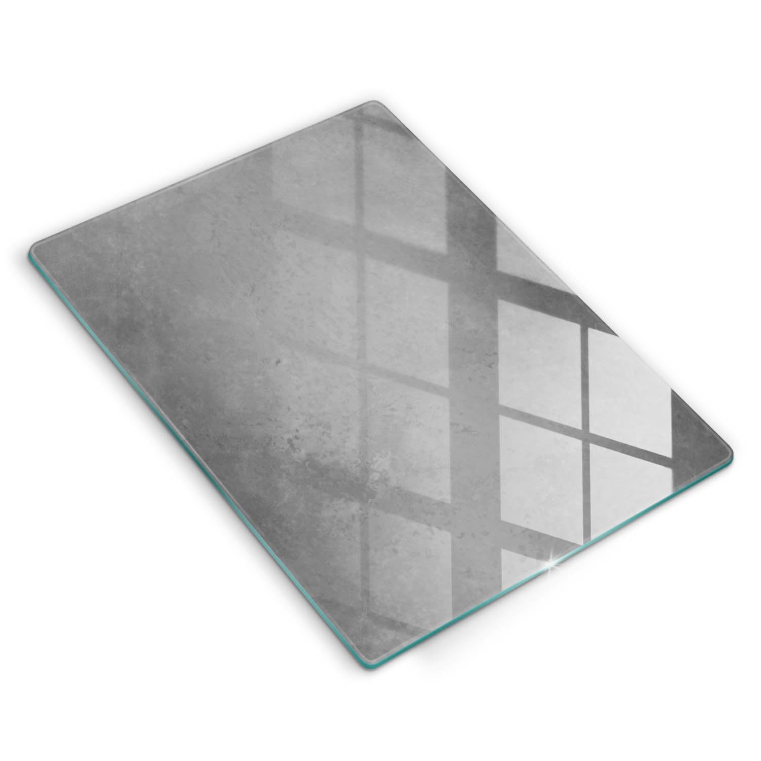 Plaque de cuisson protection universelle et antichoc 40x52cm texture béton