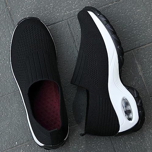 Tênis ortopédicos femininos | caminhada sem cadarço caminhada ortopédicos para mulheres | Mocassins