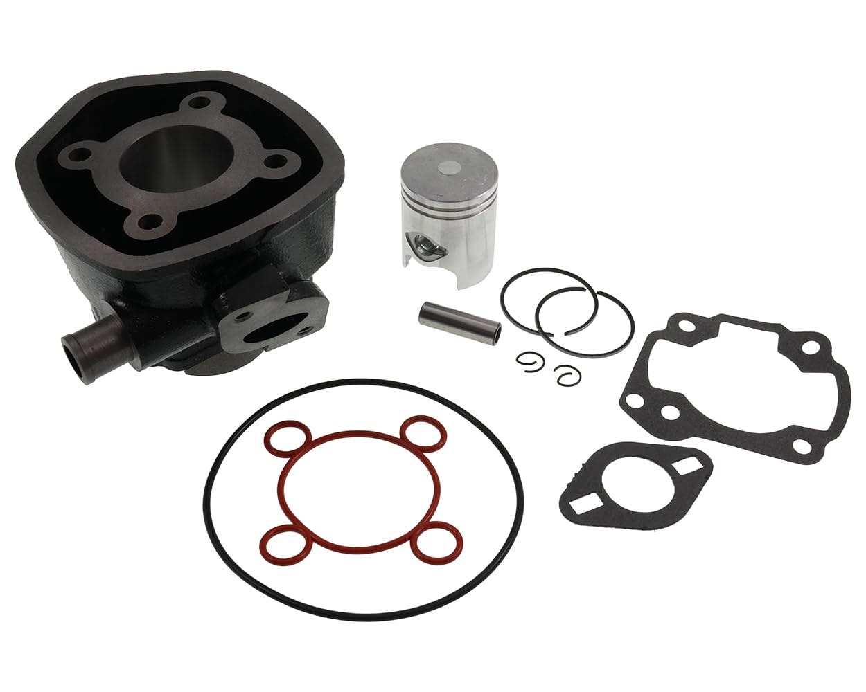 VANEZ kit cilindro compatible con Yamaha Aerox, MBK Nitro, Aprilia SR50, Malaguti F12 – motores 50ccm 2T LC Minarelli