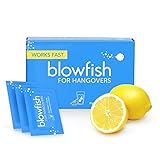 Blowfish for Hangovers - Fast Hangover Relief in 15 Minutes | FDA-Recognized Formulation | Headache Relief, Energy, and Hydration in One Step