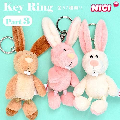 Amazon Co Jp キーホルダー ぬいぐるみ Nici ニキ レディース かわいい アニマル 海外 アニメ キャラクター マスコット ストラップ キーリング 大きい 10cm おもちゃ