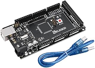 ELEGOO MEGA R3 Controller Board Compatible with Arduino IDE with USB Cable Black Version
