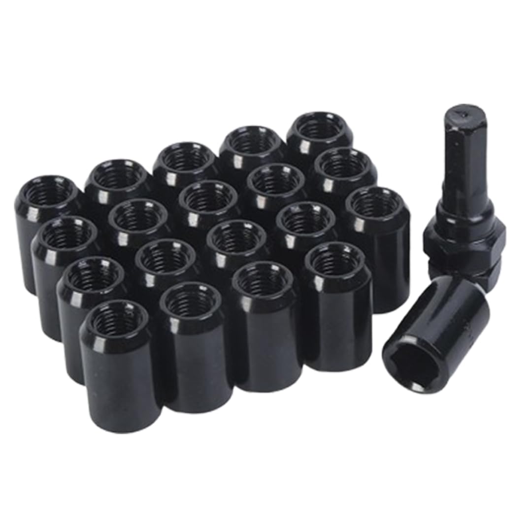 Nakrętki do Kół dla Nissana, dla Renault, dla Subaru, 20+1 nakrętek kół M12x1,25 M12x1,5 o wysokości 33mm