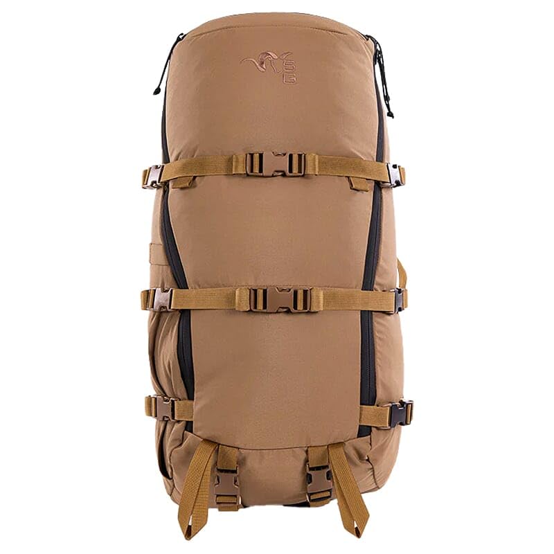 Stone Glacier R3 3300 Pack with R3 Frame, 3300 Cubic Inches, Coyote, Lightweight Defense Personnel Backpack, 500 D Cordura, 150+ Pound Load Rating (50093-CY-L)