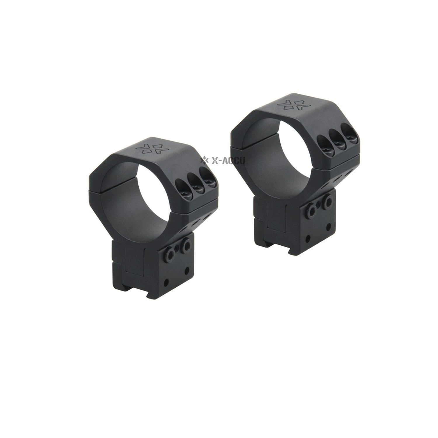 Vector Optics 34mm Adjustable Elevation Scope Rings Compatible for Dovetail
