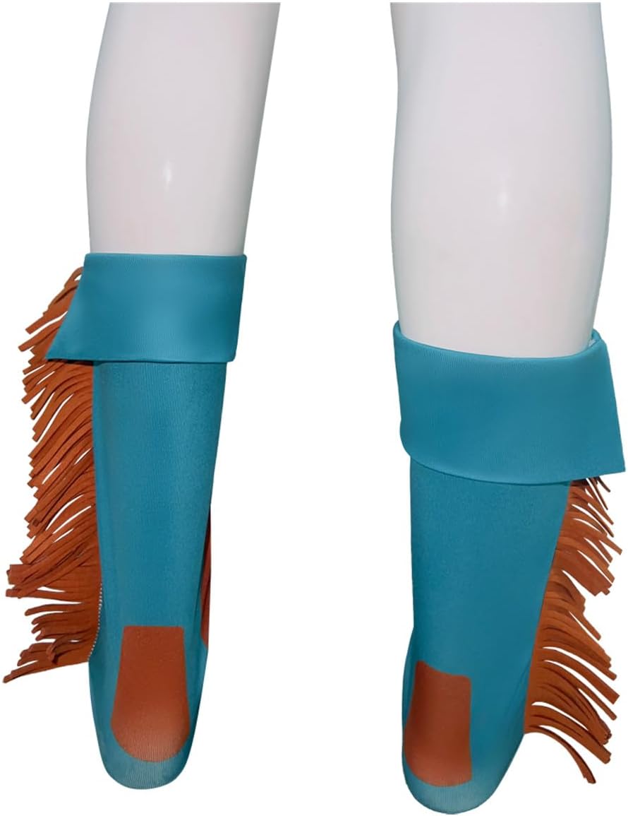 Adult Fun Hippie Party Socks with Tassel Stage Performance