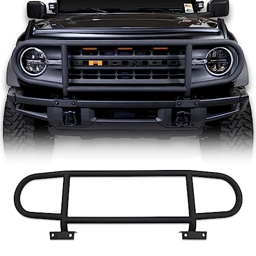 IAG I-Line Tall Bull Bar for Ford Bronco 2021+ w/Modular Bumper Only (Does not fit Sport or Raptor)