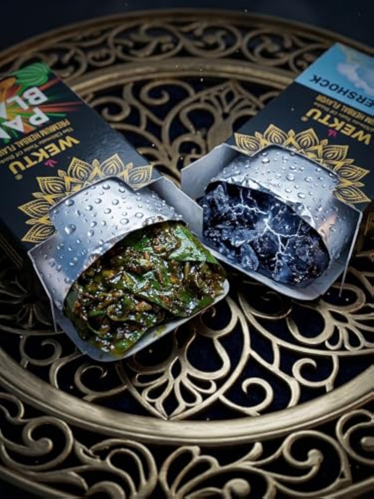 Premium Herbal Hookah Flavour, Pan Blast & Thundershock Combo