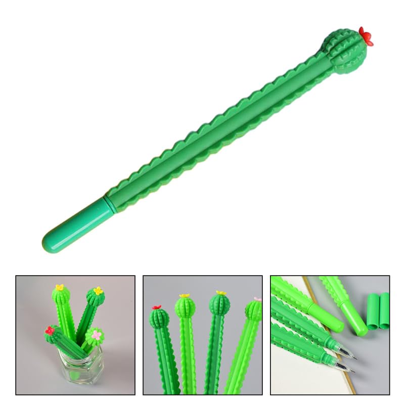 Set de 10 bolígrafos gel con diseño cactus Gadpiparty miniatura 5