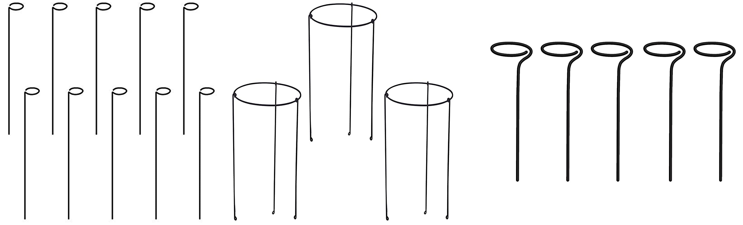 TrustBasket Garden Trellis Plant Support (Set of 3) & Plant Stem Support - Set of 10 & Plant Stem Support - Set of 5 (B09SYNTYG6) Amazon Price History, Amazon Price Tracker