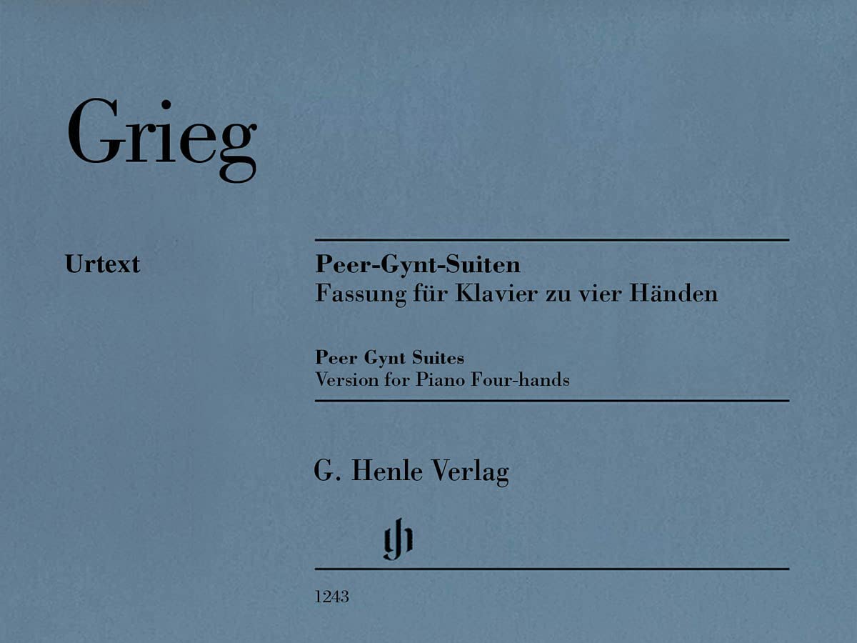 Peer-Gynt-Suiten op. 46 und op.55: Fassung für Klavier zu vier Händen