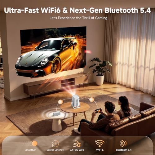iSinbox Short Throw Projector 4K, Now with Netflix, Auto Focus, Dolby Audio - image 8