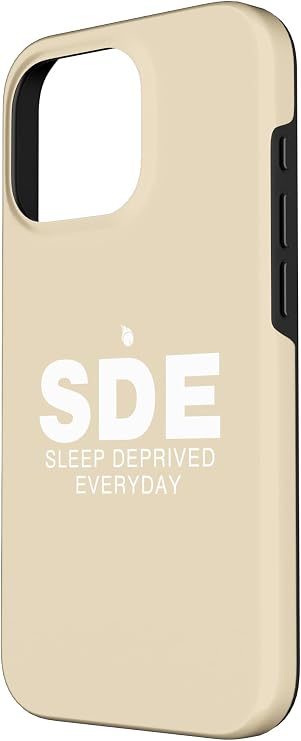 iPhone 16 Pro Sleep Deprived Everyday Case