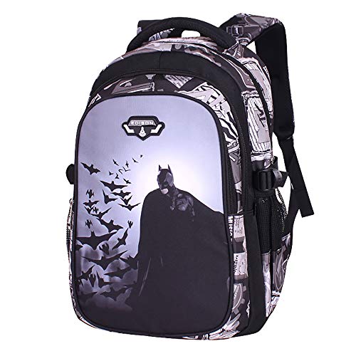 Batman Mochila Casual Impermeable Deportes Impreso for