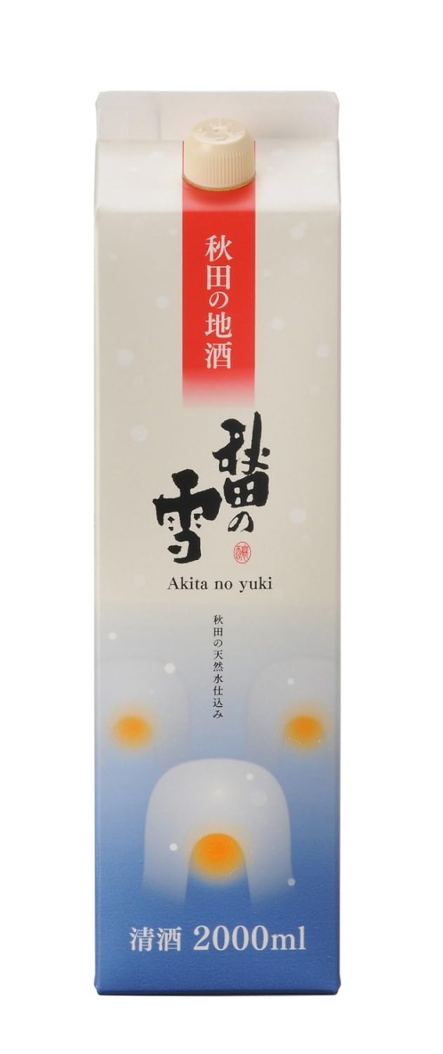 秋田県醗酵 秋田の雪 パック [ 日本酒 秋田県 2000ml ]