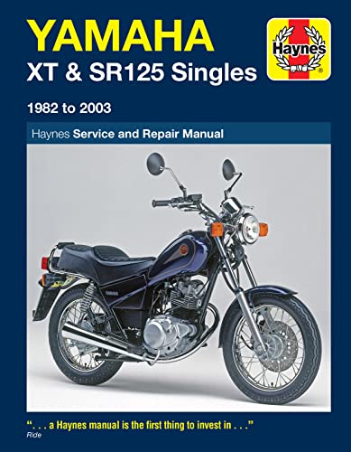 Manual de mecánica Yamaha XT y SR125 (82 - 03) con esquemas de reparación eléctrica