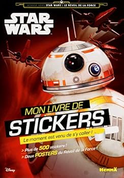 Paperback Disney Star Wars Voyage vers l'Episode VII Mon livre de stickers (Droïdes) [French] Book