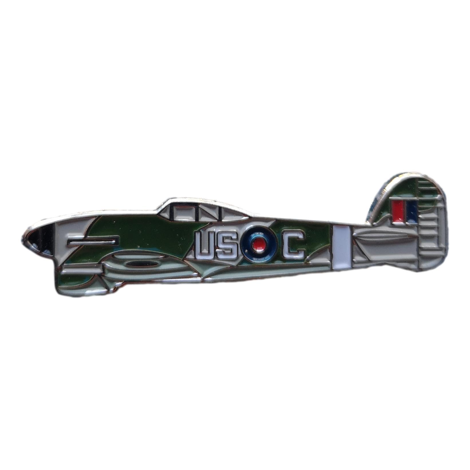 Royal Air Force Multicoloured Typhoon Lapel Pin Badge