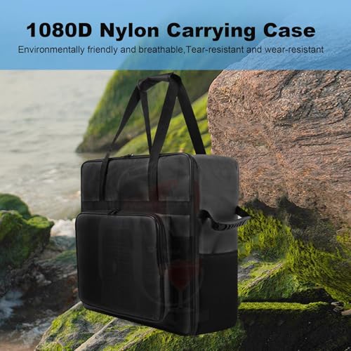 Image of Slushie Machine Storage Bag Frozen Drink Maker Travel Bag Waterproof Nylon Carrying Bag for Ninja Professional Slushie Machine FS301 /FS301C SLUSHi Professional Frozen Drink Maker | FS301 Slushie Bag,Portable Storage Bag for Frozen Drink Maker, Protector for Machine Accessories (Front-Opening)