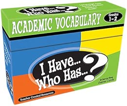 I Have...Who Has...? Academic Vocabulary Grades 1-2 - coolthings.us
