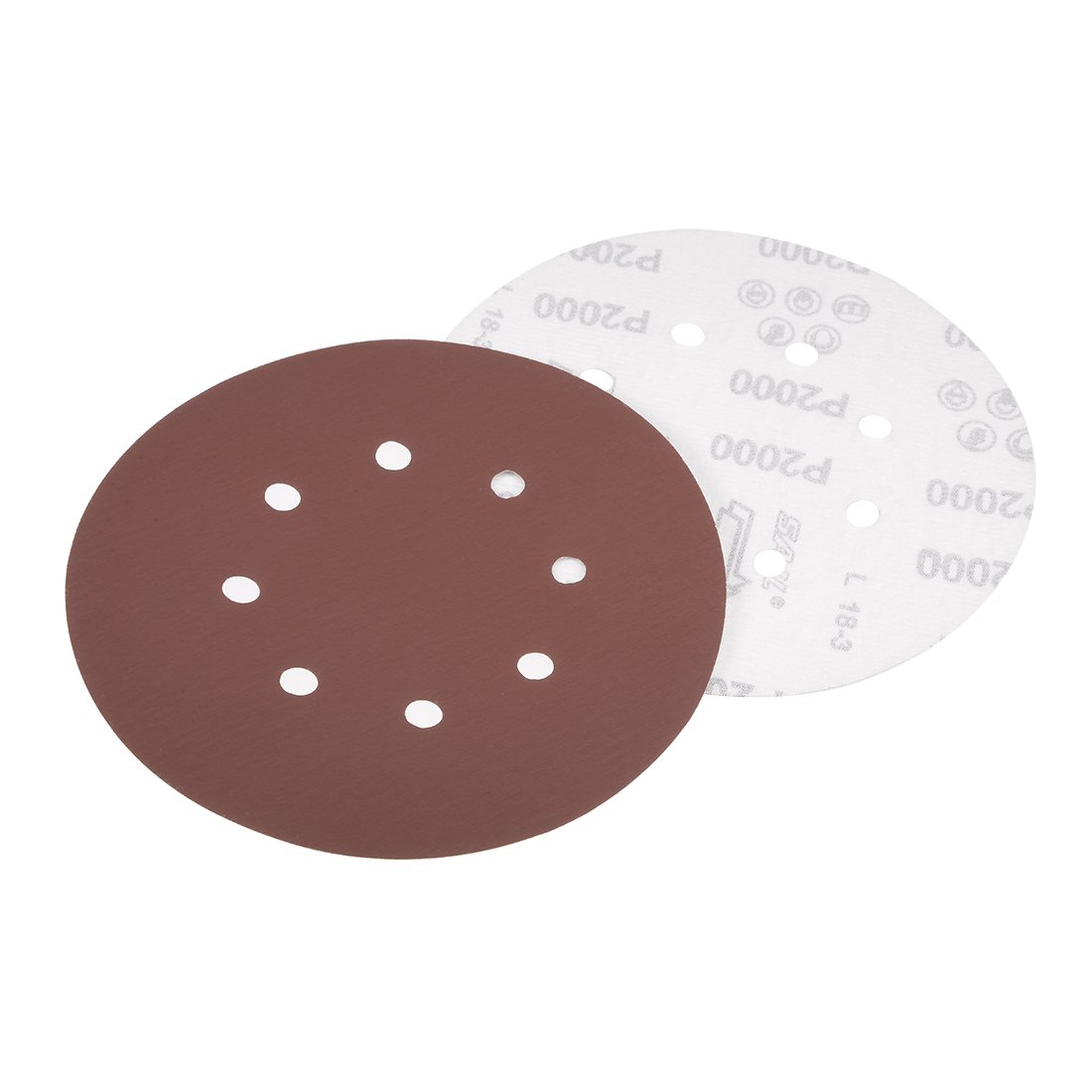 7 Inch Hook & Loop Sanding Discs - 240 Grit -10