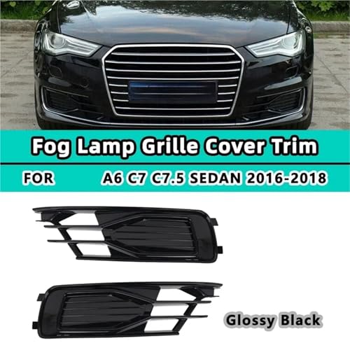 Grille antibrouillard Audi A6 C7.5 cassée ? Remplacez par le modèle droit - 2