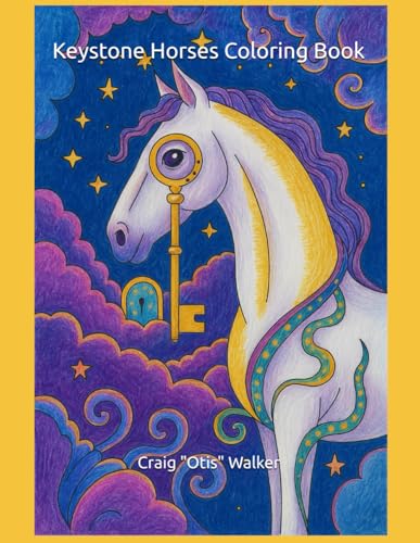 Keystone Horses Coloring Book