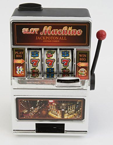 One Arm Bandit Slot Machine Money Box