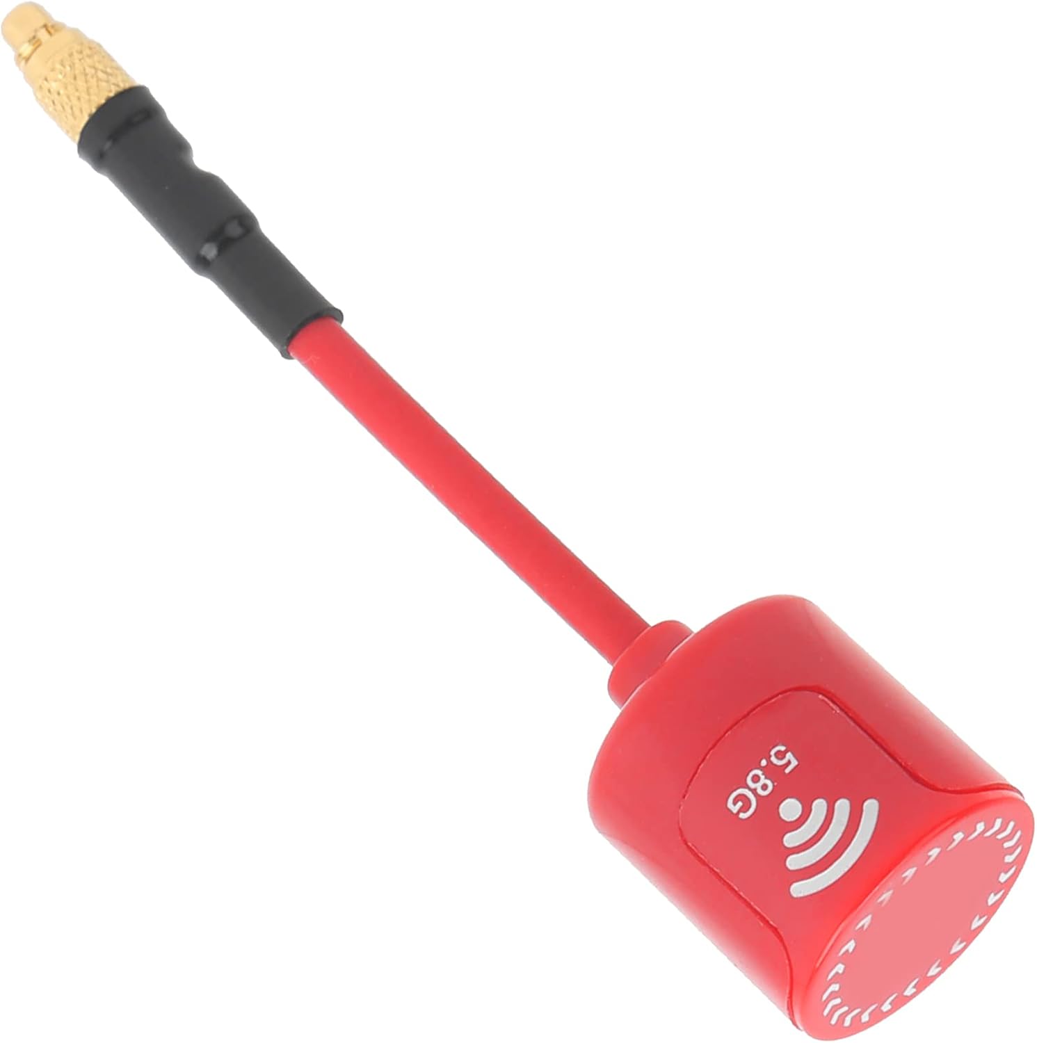 EVTSCAN 5.8Ghz MMCX 2.8dbi RHCP High Gain Antenna Stable Transmission for RC Parts FPV Racing Drone (Straight Head)