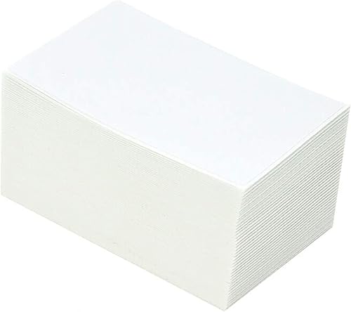 Miniatura 4 de Rongta Fanfold - Etiqueta térmica directa, etiqueta de envío de 4 x 6, adhesivo permanente, impresión transparente, grado comercial (500 etiquetas