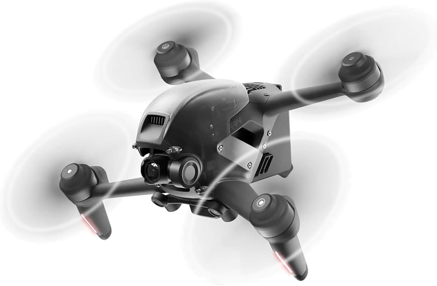 4 szt. śmigła FPV, Silent Flight, składany dron FPV 5328S, akcesoria do wymiany drona, niski poziom hałasu i stały śmigło FPV (srebrne)