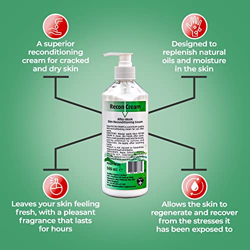 Opus Intensive Hand Moisturiser 500ml x 6, Reconditioning Cream for Cracked and Dry Skin Resulting from Eczema - Image 2