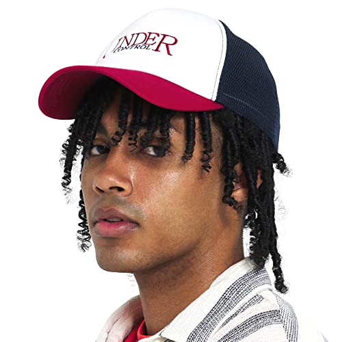Casquette de baseball coréenne en coton réglable avec logo brodé et maille arrière pour quatre saisons