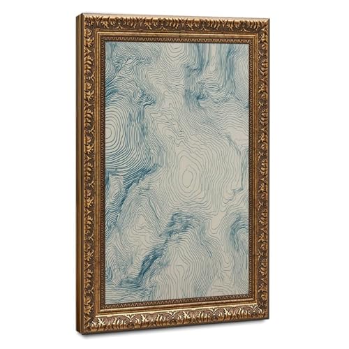 Impression sur toile abstraite et moderne de montagne pour décoration murale