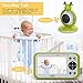 JLB7tech Video Baby Monitor with 2 Digital Cameras,4.3
