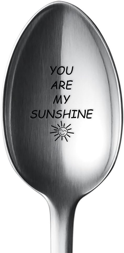 Personalized Spoons- You Are My Sunshine Engraved Spoon by Stirring Memories