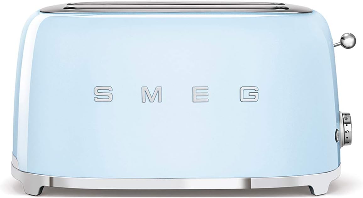 Smeg - Toaster - 11+ - Four-slice Toaster - Light Blue