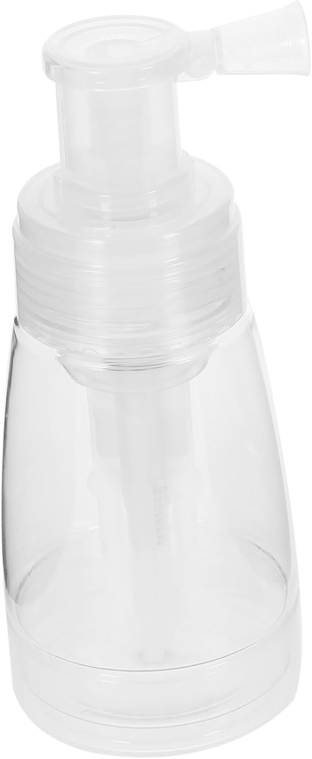 Baby Skin Care Powder Bottle with Puff, PET Spray Container