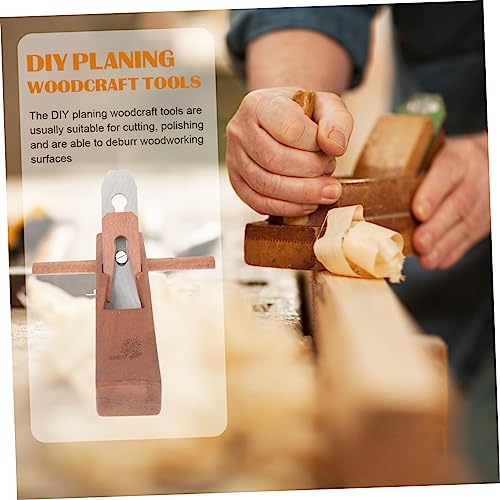 Rabot manuel pour menuisier Hemobllo : outil pratique de menuiserie en bois - 4
