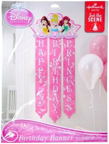 Disney Princess Royal Event Birthday Banner