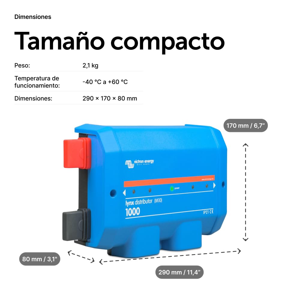 Victron Energy Distribuidor Lynx (M10)