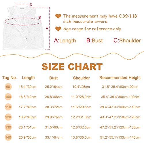 Happy Cherry Girls Fleece Sleeveless Coat Warm Winter Sleeveless Outwear Thick Solid Breathable Vest Lightweight Cotton Waistcoat Beige 7-8Y #TOP6