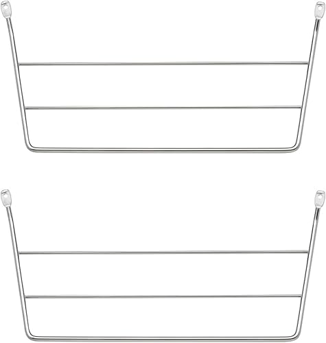 Miniatura 8 de Rev-A-Shelf Toallero debajo del fregadero para armarios de cocina y baño, colgador de alambre para montaje en puerta, capacidad para 3 toallitas