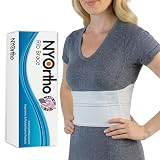 NYOrtho Rib Brace for Women - Chest Compression Wrap for Ribs - Fits 20'- 30' - Broken Ribs Relief - Rib Protector for Cracked, Fractured, Dislocated Ribs - Rib Cage Belt - Made in USA