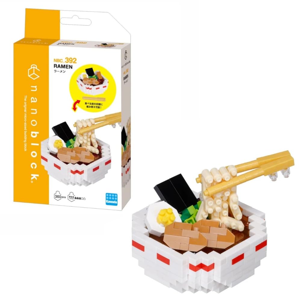 Amazon.com: nanoblock - Foods - Tonkotsu Ramen, Collection Series